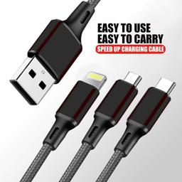 Ivon - 10000mAh 22.5W Fast Charging Power Bank, 20W PD Fast Charging,(Model CR - PB - 207) with Ivon 3in1 Charging Power Cable(CA- 10)