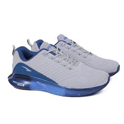 Moulty Men Regular Jeans (Dark Blue)With ASIAN Men's Crystal-13 Sports,Gym,Running Shoes (Grey,)
