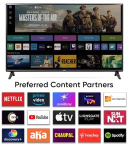 LG 80 cms (32 inches) LR600 Series Smart webOS IPS LED TV 32LR600B6LC