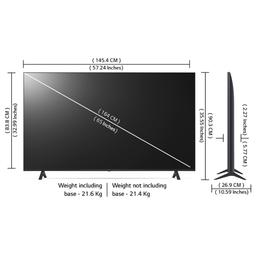 LG 164 cm (65 inches) 4K Ultra HD Smart LED TV 65UR7500PSC (Dark Iron Gray)