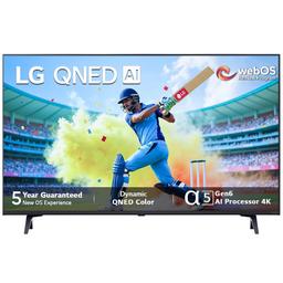 LG 139 cm (55 inches) QNED-75 Year 2024 Edition 4K Ultra HD (3840x2160) Smart WebOS QNED TV 55QNED75SRA (Black)
