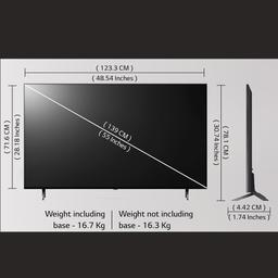 LG 139 cm (55 inches) QNED-75 Year 2024 Edition 4K Ultra HD (3840x2160) Smart WebOS QNED TV 55QNED75SRA (Black)