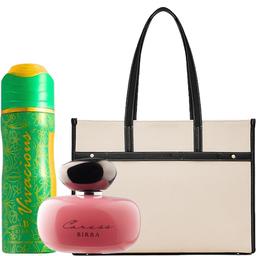 Bags for Women for Office Use & BIRRA Caress Perfume - 100 ml (For Women) with BIRRA Vivacious Deodorant Body spray 200ml Body Spray - For Men & Women