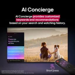 LG NanoCell AI NANO83 139.7 cm (55 inch) 4K Ultra HD Smart WebOS TV with Dolby Atmos (2025 Model)