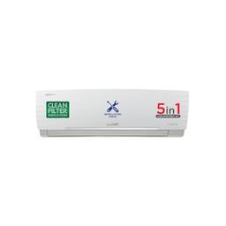 Lloyd 1.0 Ton 3 Star Inverter Split AC (5 in 1 Convertible, Copper, Anti-Viral + PM 2.5 Filter, White with Chrome Deco Strip, GLS12I3FWAEV/WAEA)