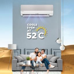 Lloyd Stylus 1.5 Ton 5 Star Wi-Fi Inverter Split AC (6 in 1 Convertible, Changeable AC Panel, 100% Copper, Anti-Viral + PM 2.5 Filter, White/Grey Facia, GLS18V5FOGVV, FREE INSTALLATION*)