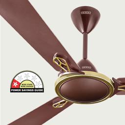 USHA Striker NEO 1200mm Energy Saving High Speed Scratch & Dust Resistant Decorative Ceiling Fan |1star| ISI Certified ||Cocoa Bean|