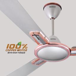 USHA Striker Millennium 1200mm Energy Saving High Speed Scratch & Dust Resistant Decorative Ceiling Fan |1star| ISI Certified ||Fariar Grey|