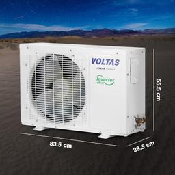 Voltas 1.4 Ton 3 Star Inverter Split AC (Copper, Adjustable Cooling, Anti-dust Filter, 173V Vectra Platina, White)