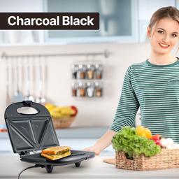 Prestige PSMFB 800 W Sandwich Toaster with sandwich plates|Makes multi-layered sandwiches|Black