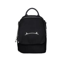 Solid Backpack with Zip Lock