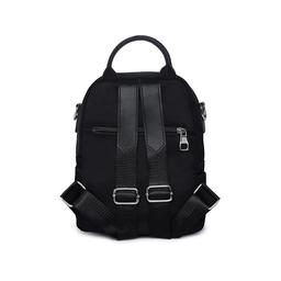 Solid Backpack with Zip Lock