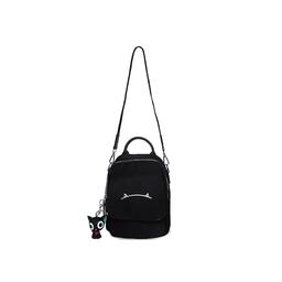 Solid Backpack with Zip Lock
