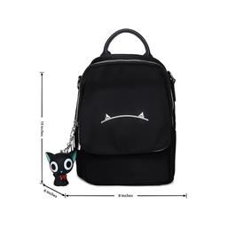 Solid Backpack with Zip Lock