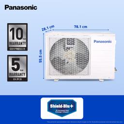 Panasonic 1.5 Ton 3 Star Inverter Split AC (Powerful Mode, Copper Condenser, 7in1 Convertible, 2-Way, PM 0.1 Filter, CS/CU-SU18AKY3T, White)