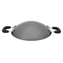N-DURAA Premium Non-Stick Appachetty  with Lid, 20 Cm,Medium Size