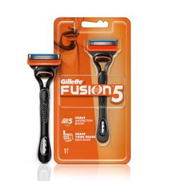 Gillette Fusion Manual Razor for Men | Pack of 1 | With styling back blade