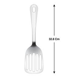 JUST KAI Turner Solid, Turner Slotted, Ladle, Basting Spoon Solid & Skimmer Kitchen Tool
