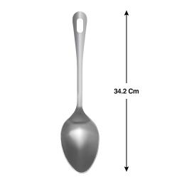 JUST KAI Turner Solid, Turner Slotted, Ladle, Basting Spoon Solid & Skimmer Kitchen Tool