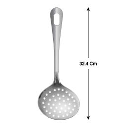 JUST KAI Turner Solid, Turner Slotted, Ladle, Basting Spoon Solid & Skimmer Kitchen Tool