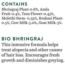 Biotique Bhringraj Therapeutic Hair Oil for Falling Hair | Intensive Hair Regrowth Treatment | Nourishing Hair Follicles| Strong and Shiny Hair| For All Skin Types| 120m