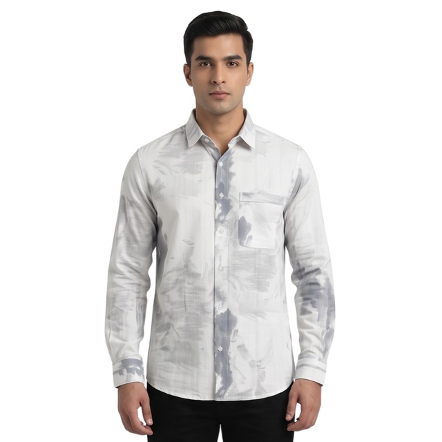 Men's Slim Fit Soft Feel Full Sleeve Casual Shirt