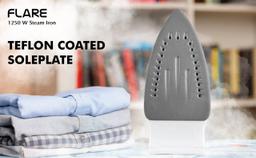 HAVELLS Flare 1250 W Steam Iron with Teflon Coated Sole Plate,(Purple)