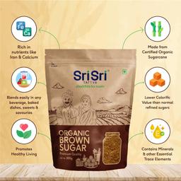 Sri Sri Tattva Organic Brown Sugar - 500g