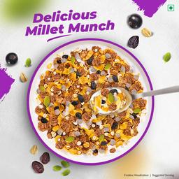 Kellogg's Millet Muesli with 84% Fruit, Seed & Multigrain 1000g | High in Fibre | Multigrain Breakfast Cereal Buy 1 Get 1 Free