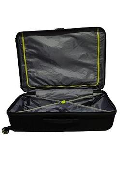 American Tourister Kamiliant Kam Zakk Secure Polypropylene 55 Cms Black Hardsided 4 Spinner Wheels Cabin Luggage/Trolley Bag Fw3 (0) 09 001 (Kam Zakk Secure 55Cm - Black)