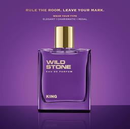 Wild Stone King Eau De Parfum | 3.38oz,100 ml | Luxury EDP Perfume for Men | Intense Long Lasting Premium Fragrance | Cologne and Fragrance For Men | 100% Liquid Scent