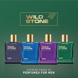 Wild Stone Chief Eau De Parfum | 3.38oz,100 ml | Luxury EDP Perfume for Men | Intense Long Lasting Premium Fragrance | Cologne and Fragrance For Men | 100% Liquid Scent