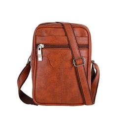 Men's Cross-body (Unique Ideas_DARK Brown)