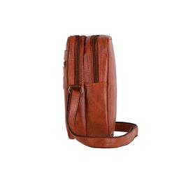 Men's Cross-body (Unique Ideas_DARK Brown)