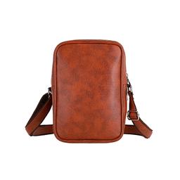 Men's Cross-body (Unique Ideas_DARK Brown)