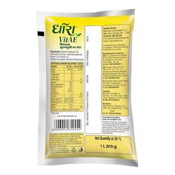 Dhara Refined Sunflower Oil Pouch, 1L