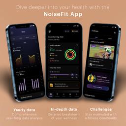 Noise Twist Go Round dial Smartwatch with BT Calling, 1.39" Display, Metal Build, 100+ Watch Faces, IP68, Sleep Tracking, 100+ Sports Modes, 24/7 Heart Rate Monitoring (Elite Black)