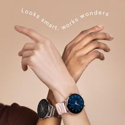 Noise Twist Go Round dial Smartwatch with BT Calling, 1.39" Display, Metal Build, 100+ Watch Faces, IP68, Sleep Tracking, 100+ Sports Modes, 24/7 Heart Rate Monitoring (Elite Black)