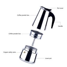 9 Cup Coffee Percolator Small Stainless Steel Coffee Maker for Strong Brew