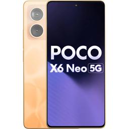 POCO X6 Neo 5G (Martian Orange, 12GB RAM and 256GB Storage)