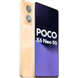 POCO X6 Neo 5G (Martian Orange, 12GB RAM and 256GB Storage)