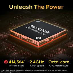 iQOO Z9 Lite 5G (Mocha Brown, 6GB RAM, 128GB Storage) | Dimensity 6300 5G | 50MP Sony AI Camera | Charger in The Box