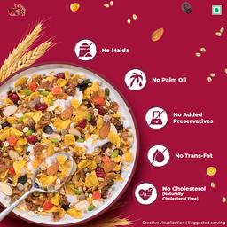 Kellogg's Muesli Fruit Nut & Seeds 750G | 12-In-1 Power Breakfast | India'S No. 1 Muesli | Multigrain Breakfast Cereal