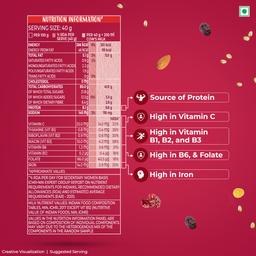 Kellogg's Muesli Fruit Nut & Seeds 750G | 12-In-1 Power Breakfast | India'S No. 1 Muesli | Multigrain Breakfast Cereal
