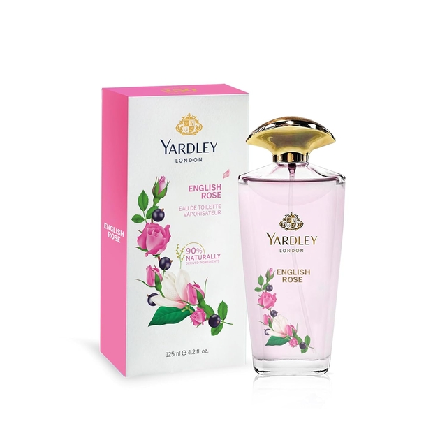 Yardley London English Rose Perfume Spray for Women's (Eau de Toilette - EDT), 100ml (ONLY FOR BANGALORE)