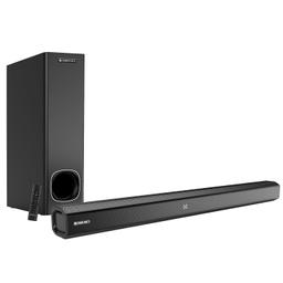 Zebronics ZEB-JUKE BAR 3900 Wireless Bluetooth Soundbar With Subwoofer Supporting Wall Mount,(80 Watt, 2.1 Channel)