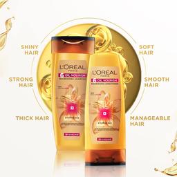 L'Oreal Paris 6 Oil Nourish Shampoo, 82.5ml (75ml + 10% Extra)