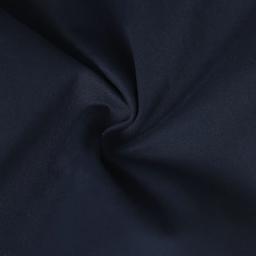 Men Slim Fit Navy Blue Cotton Blend Trousers