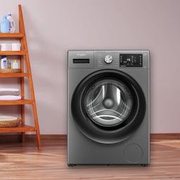 Whirlpool 9 Kg Ozone Technology 5 Star Inverter Front Load Fully Automatic Washing Machine with In-Built Heater (XO9012BYM52E, Midnight Grey, 100+ Tough Stains, 1200 RPM, 2024 Model)
